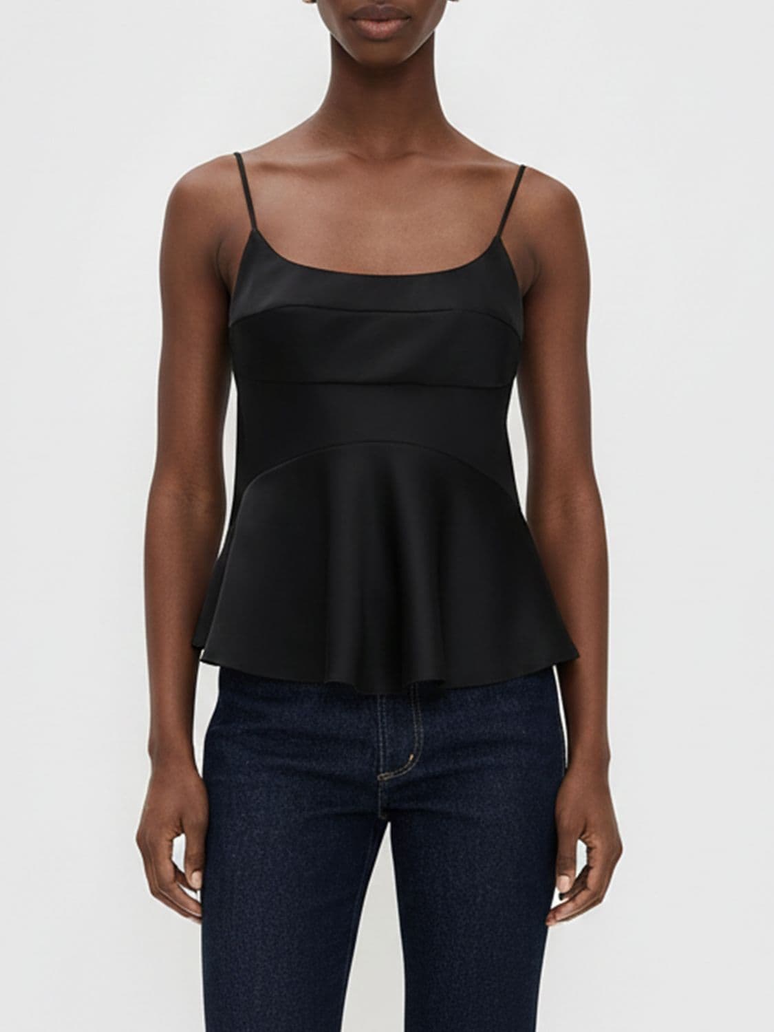 Theory Top Woman color Black