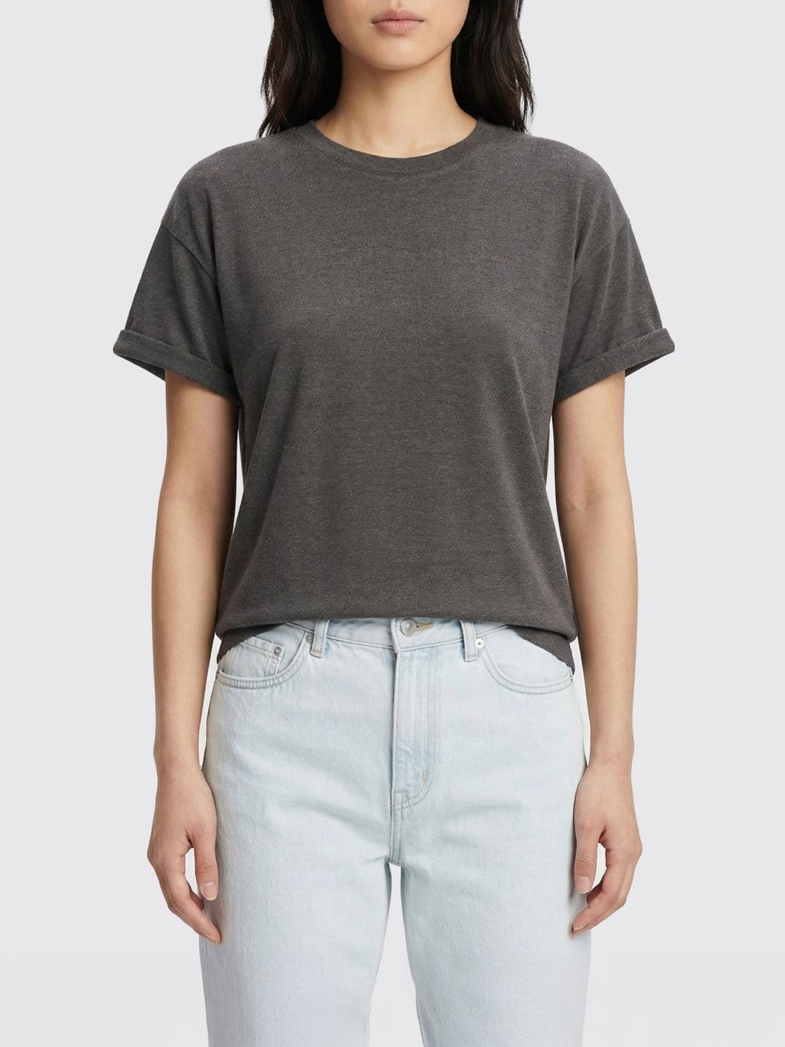 Brunello Cucinelli T-Shirt Woman color Lead · XL