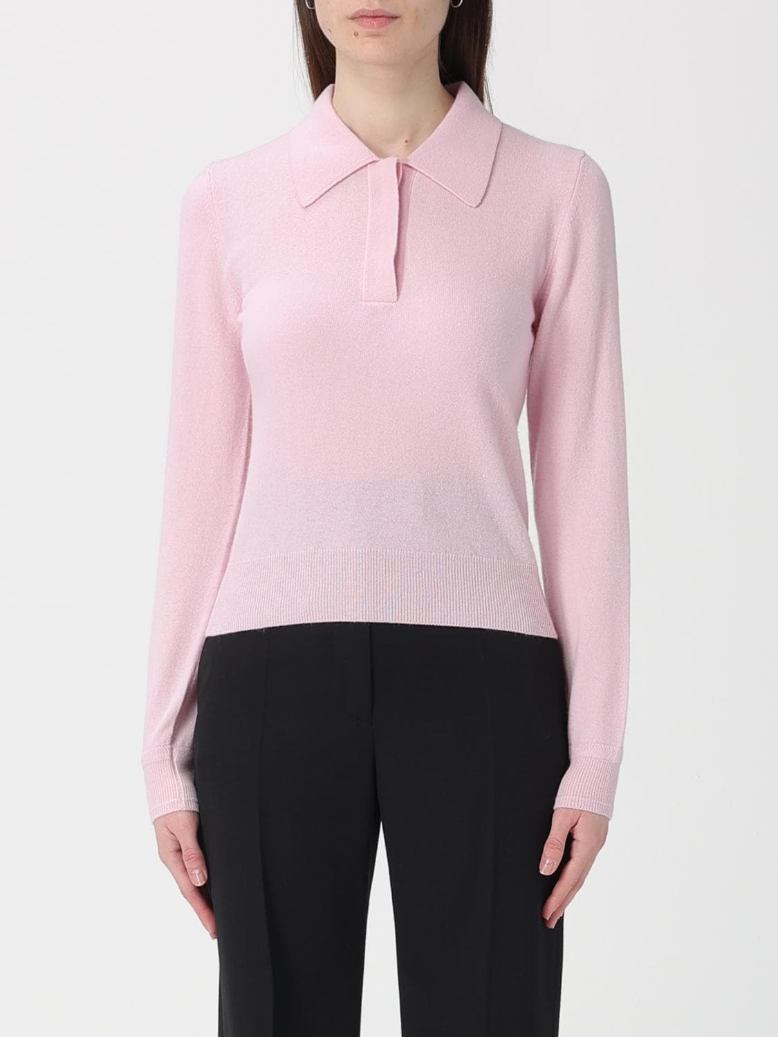 Jil Sander Polo Shirt Woman color Pink · 36