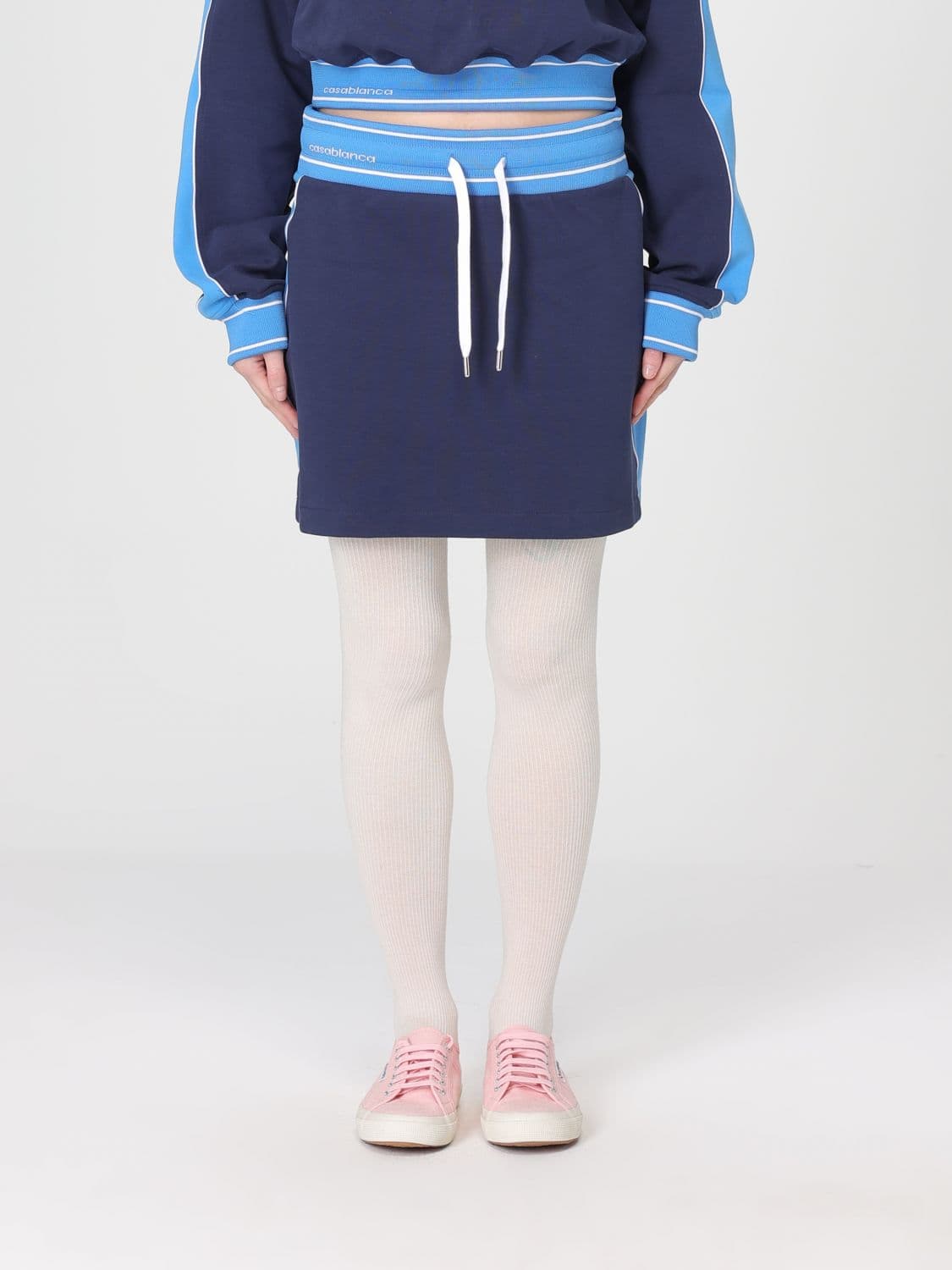 Casablanca Skirt Woman color Navy