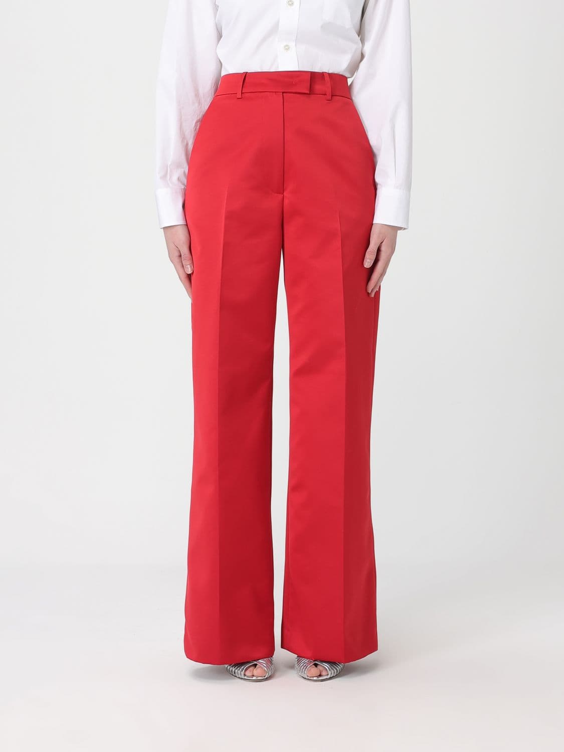 The Frankie Shop Pants Woman color Red · XS