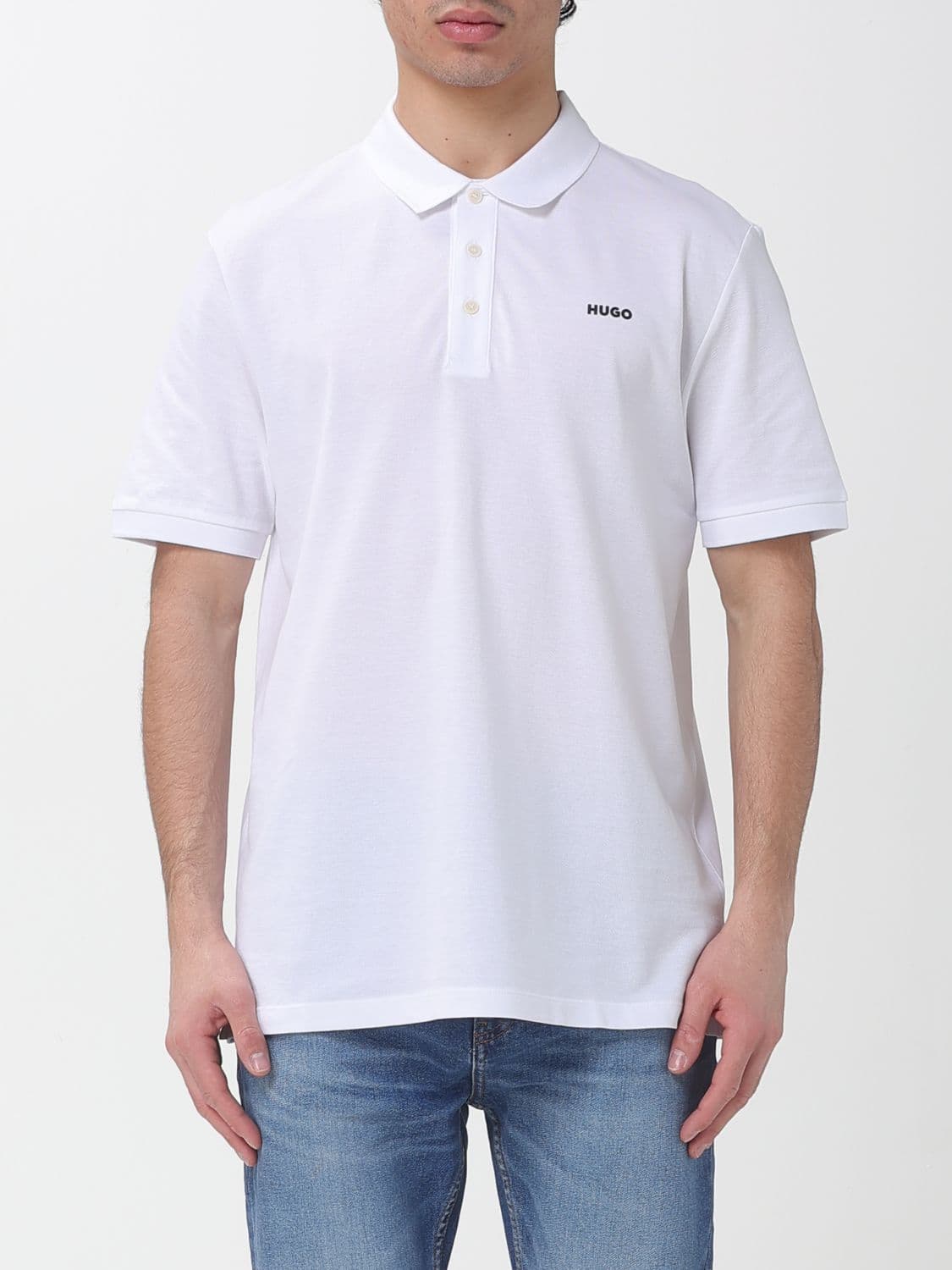 Hugo Polo Shirt Men color White