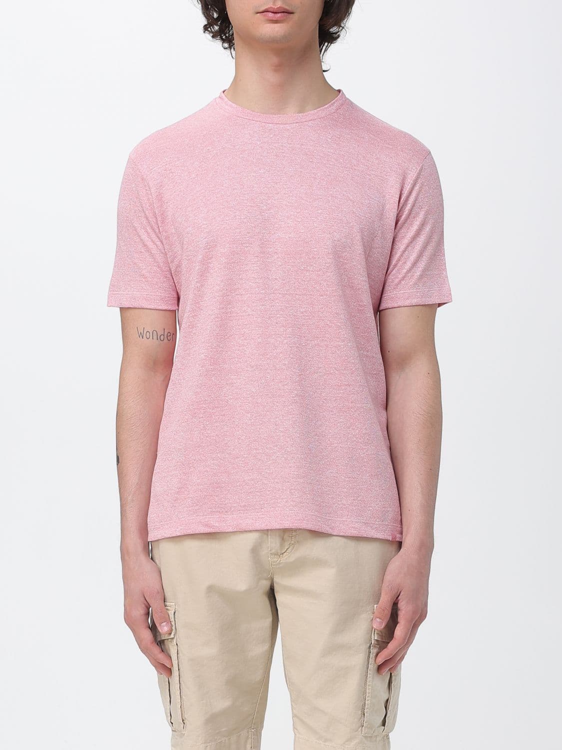 Paul & Shark T-Shirt Men color Pink