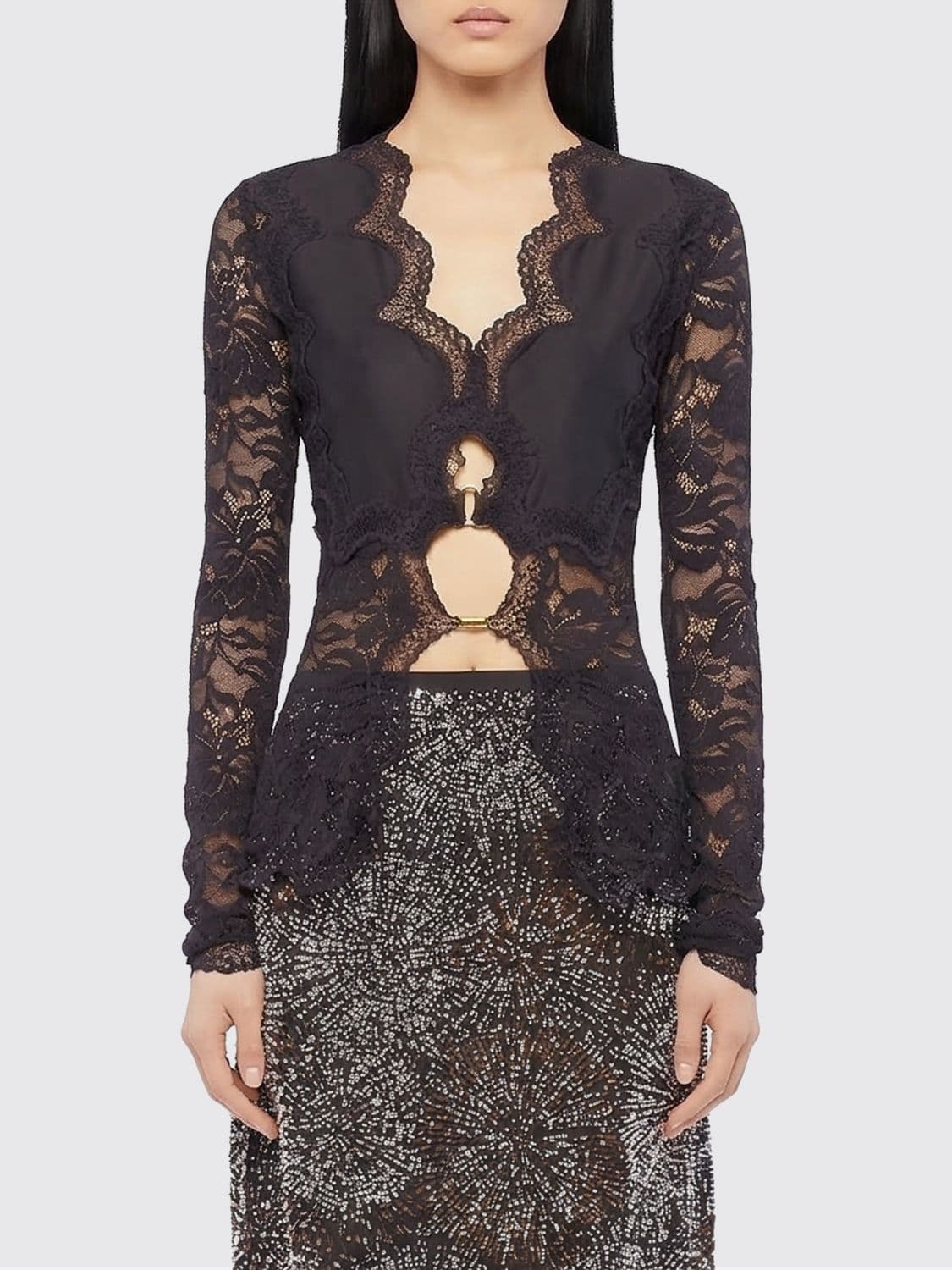 Rabanne Top Woman color Black