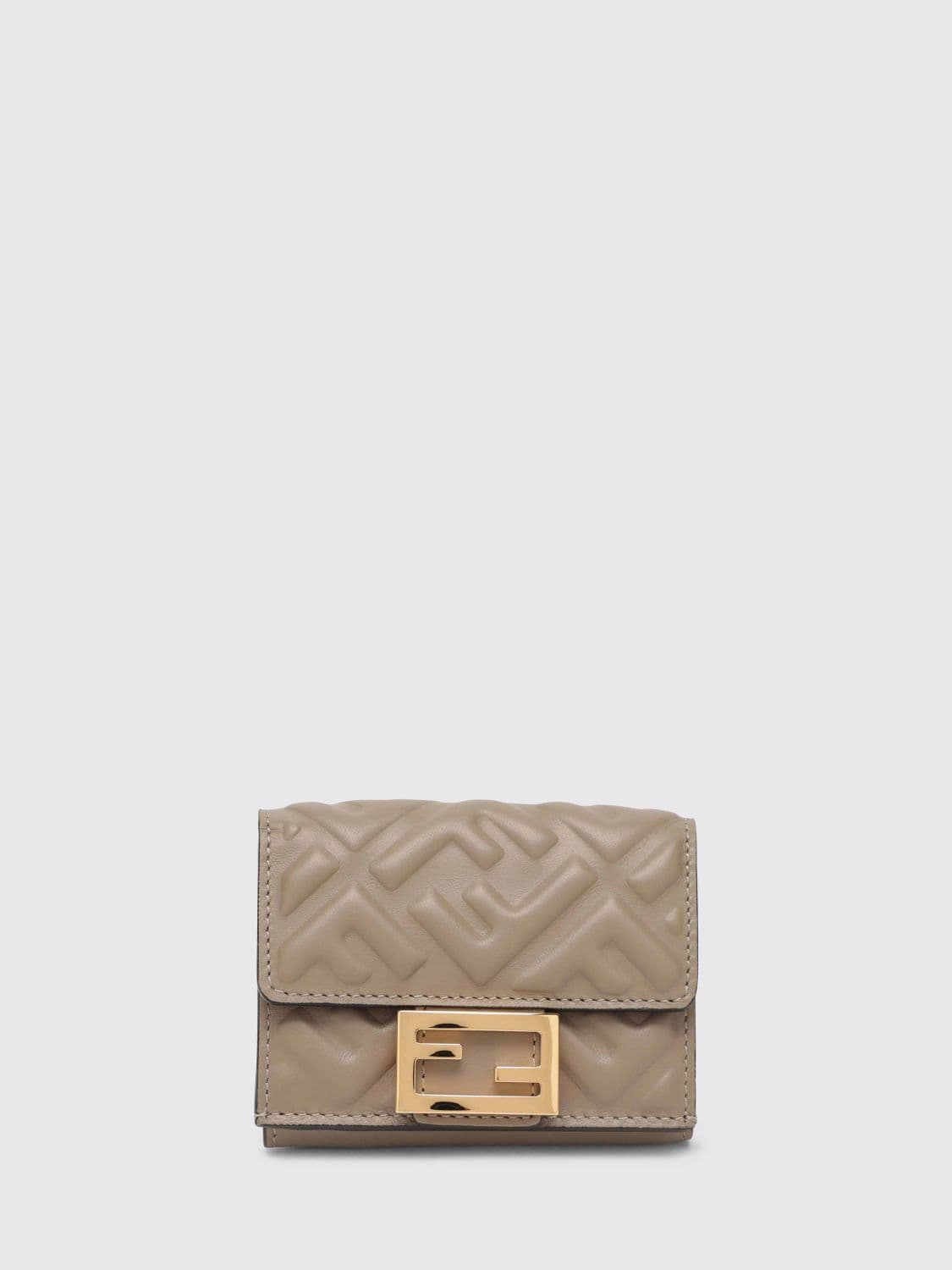 Fendi Wallet Woman color Dove Grey