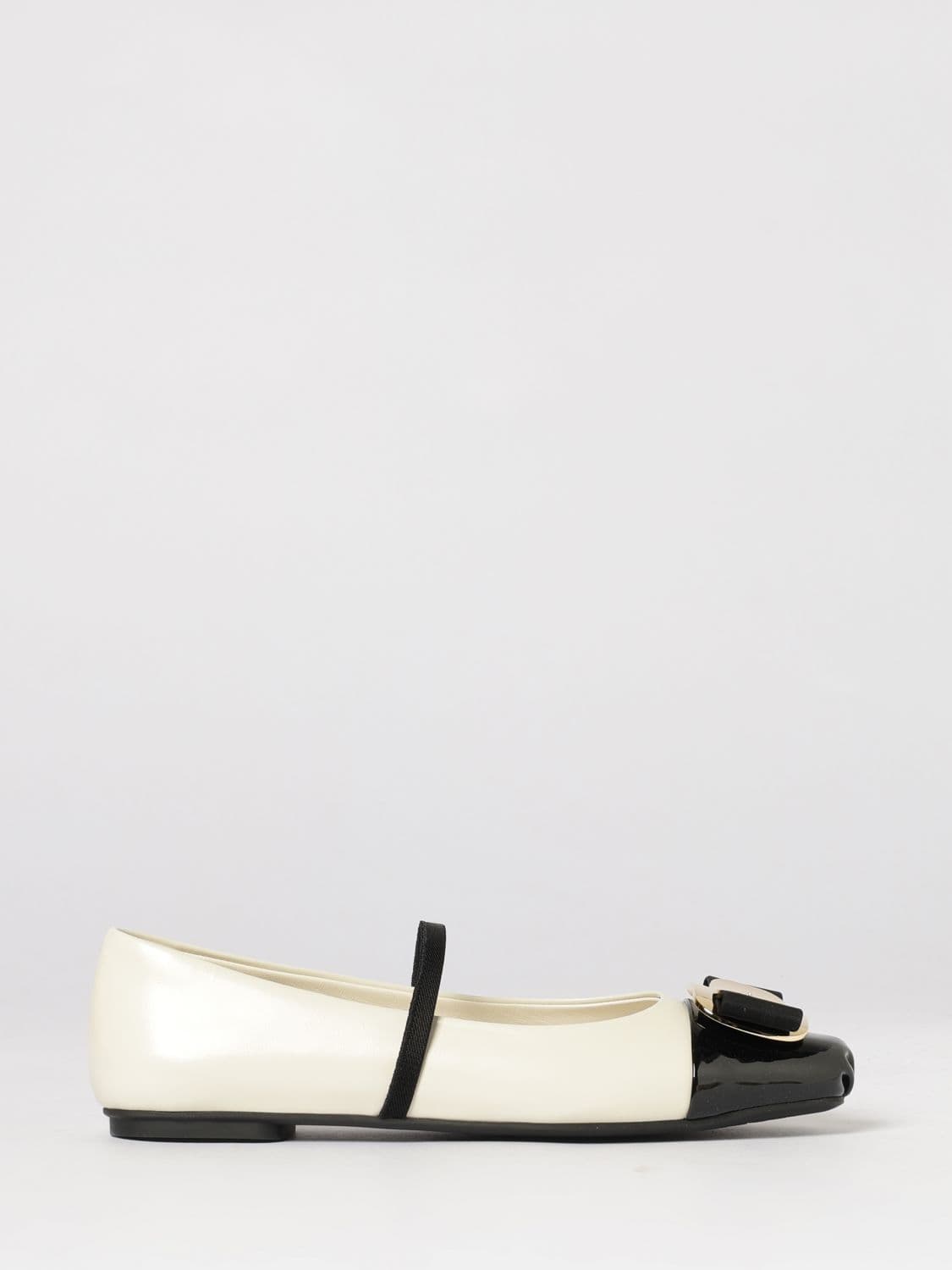 Ferragamo Ballet Flat Woman color Beige