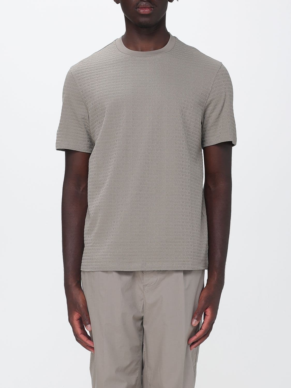 Emporio Armani T-Shirt Men color Grey
