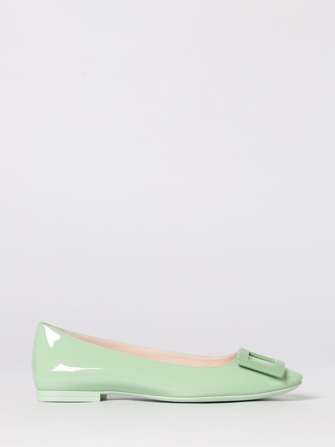 Roger Vivier Ballet Flat Woman color Green