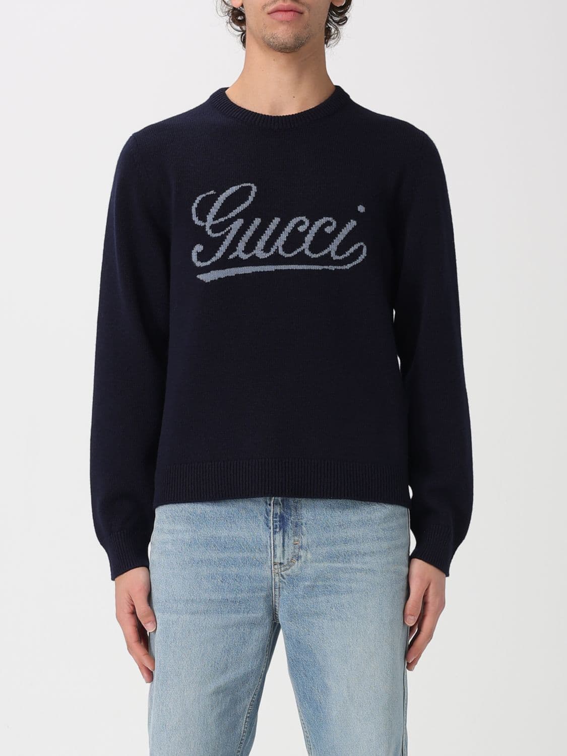 Gucci Sweater Men color Ink