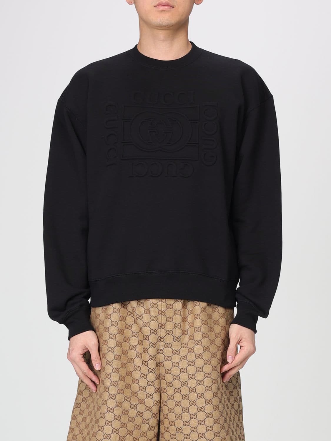 Gucci Sweatshirt Men color Black
