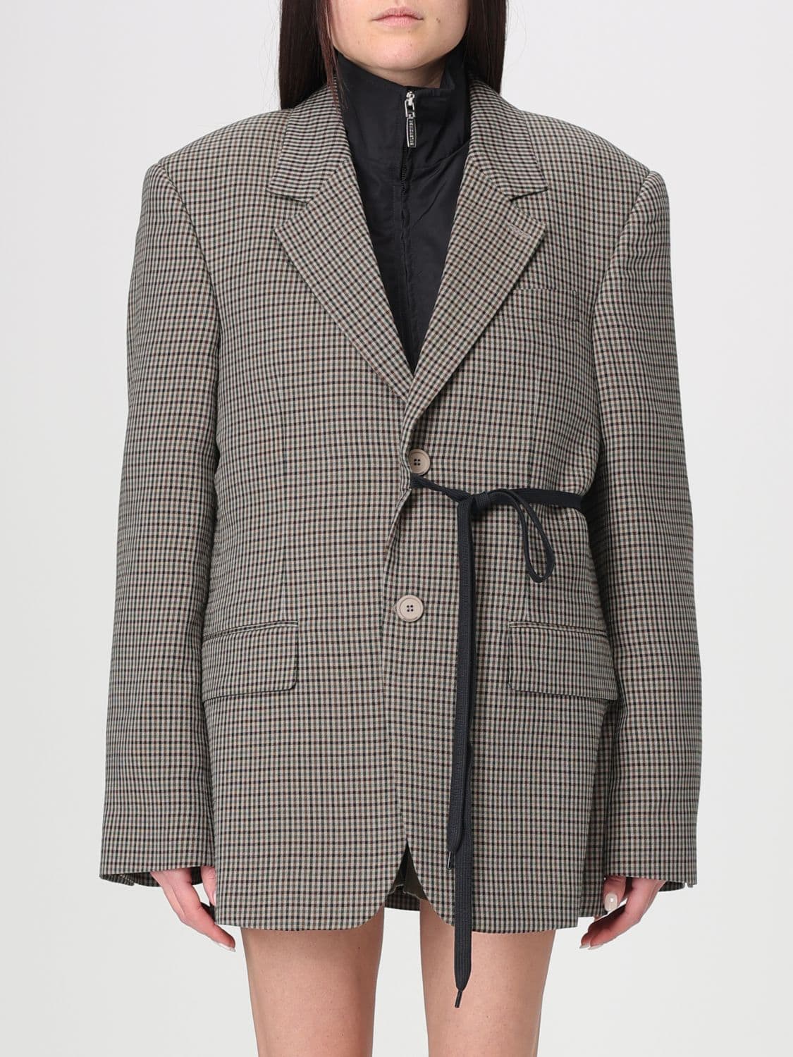 Balenciaga Jacket Woman color Brown