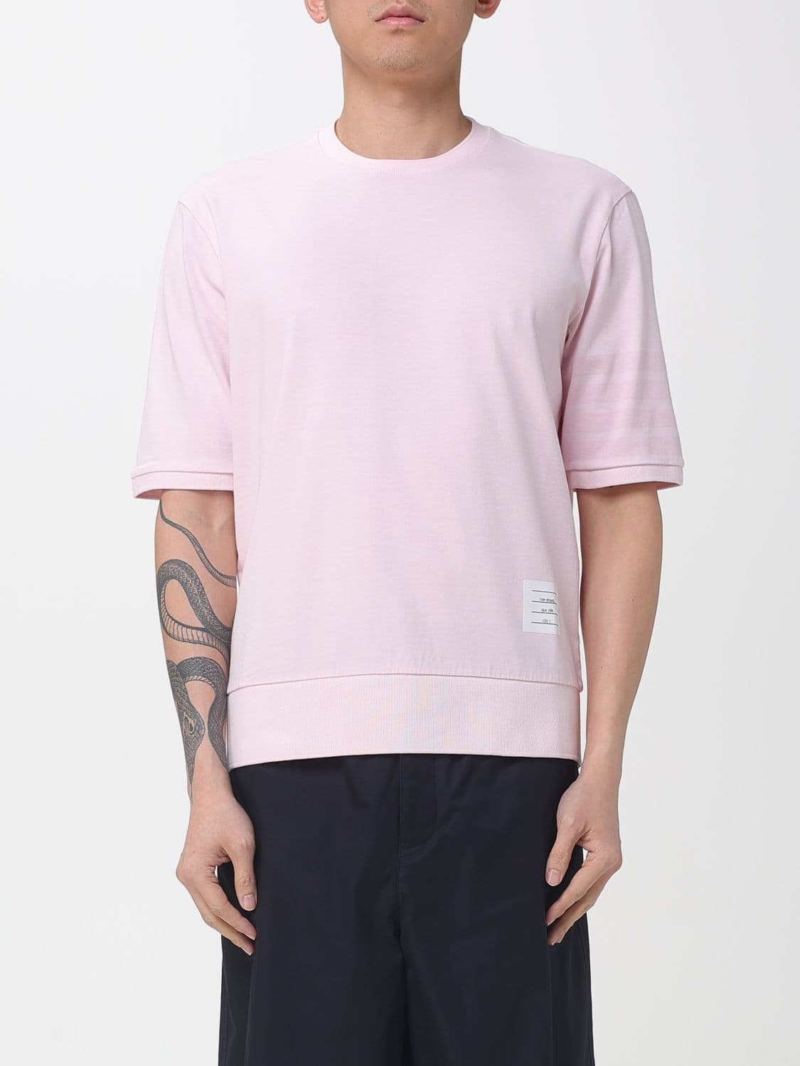 Thom Browne T-Shirt Men color Pink