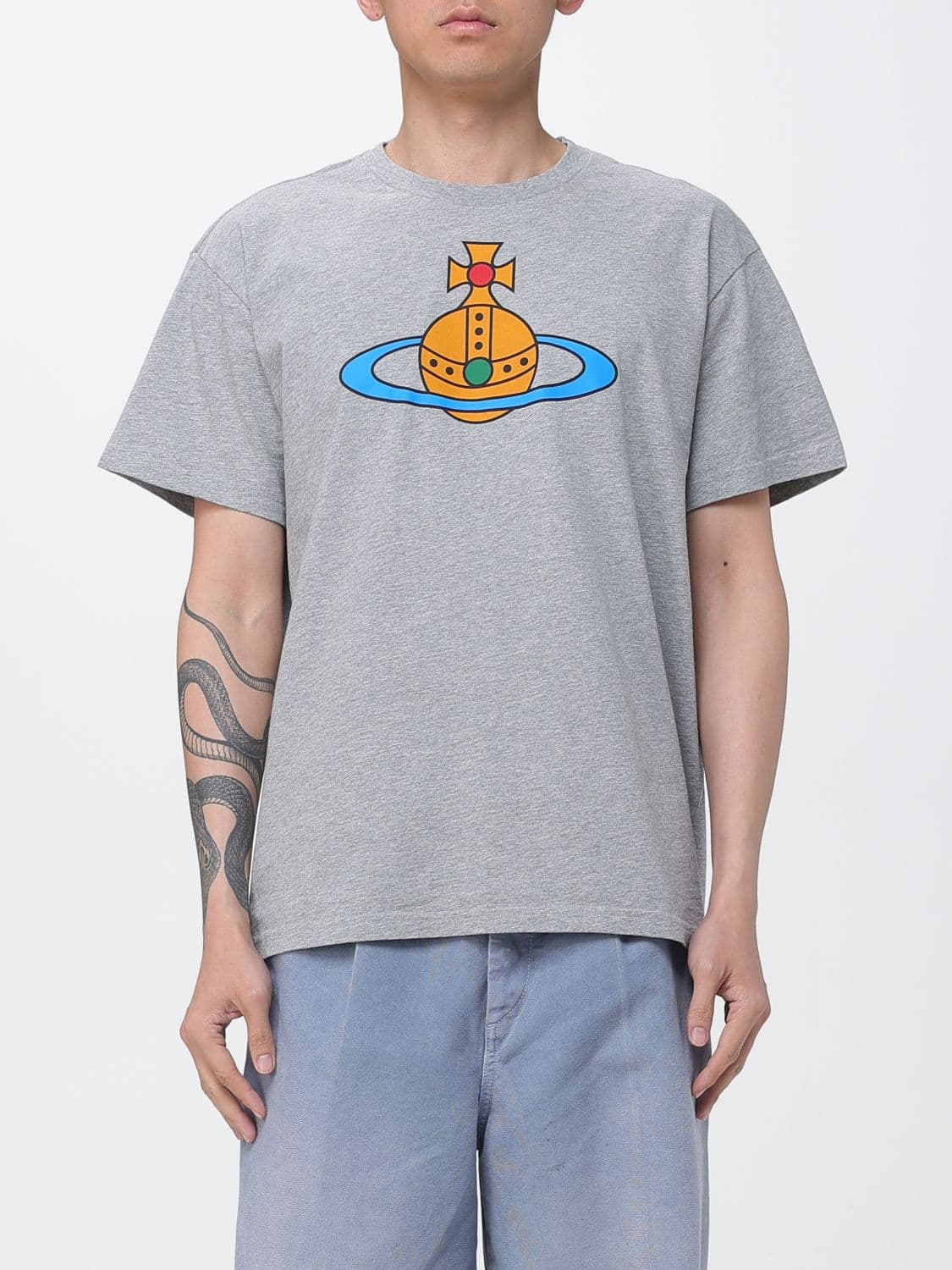 Vivienne Westwood T-Shirt Men color Grey