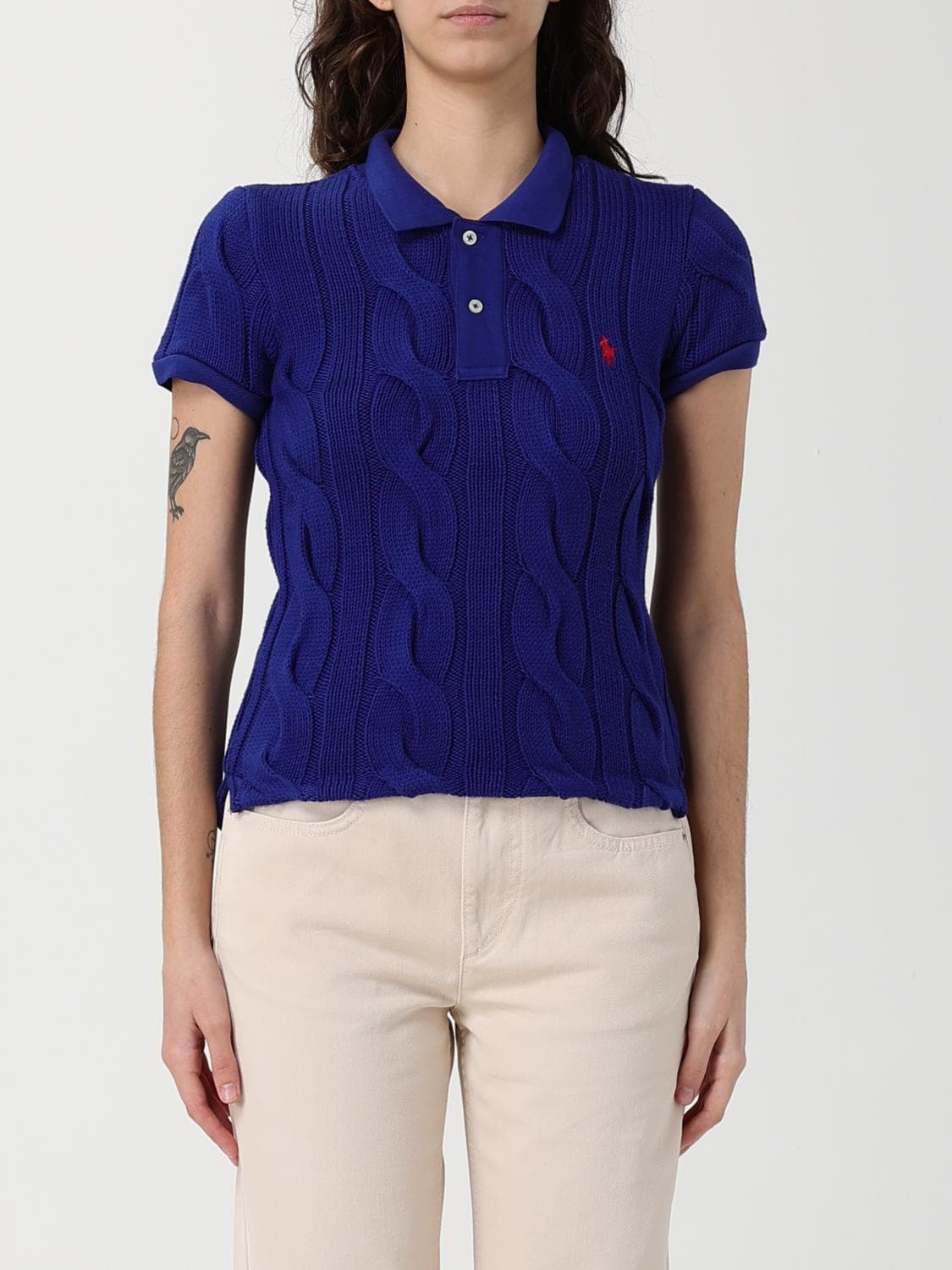 Polo Ralph Lauren Polo Shirt Woman color Blue