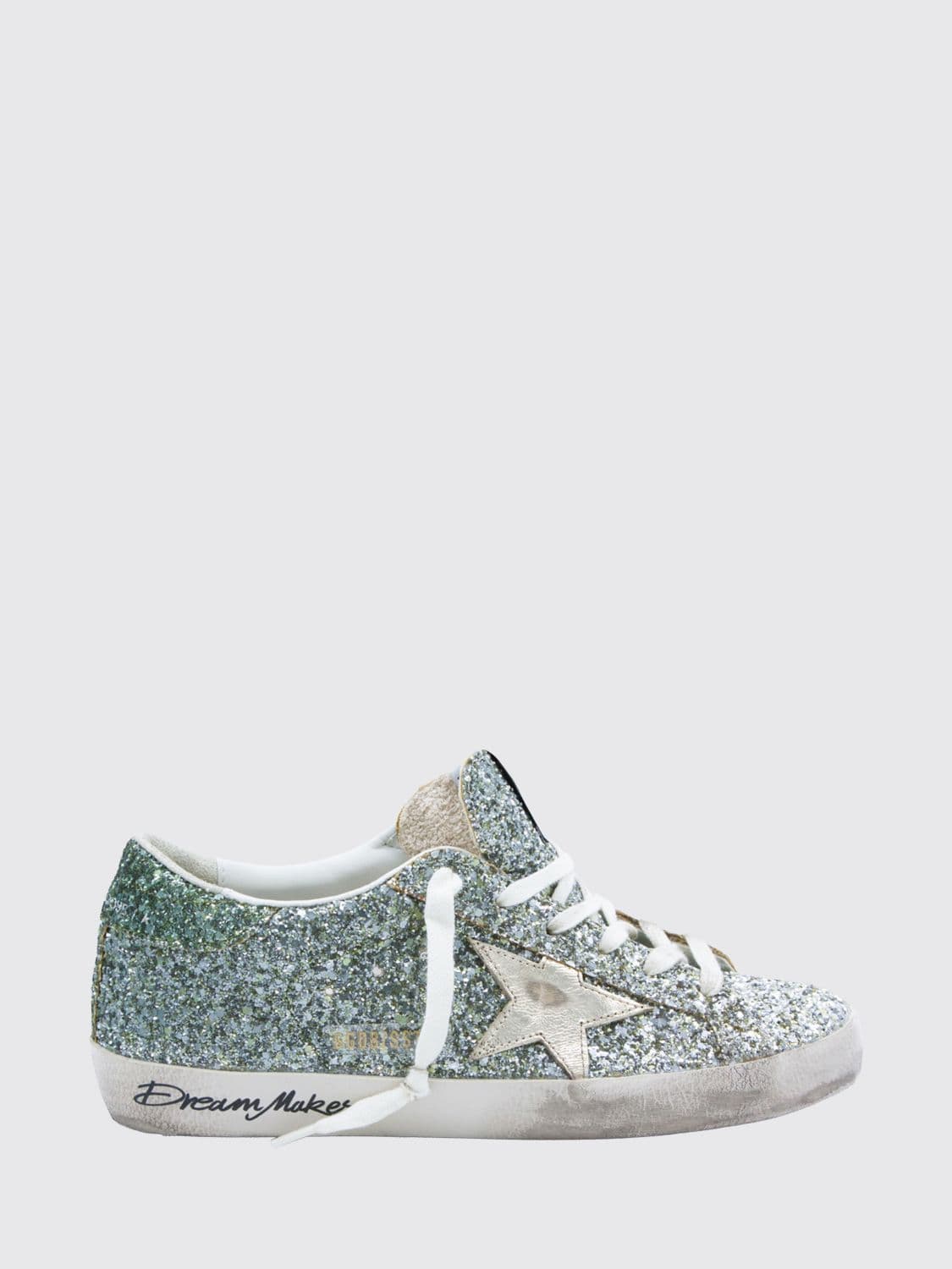 Golden Goose Sneakers Woman color Platinum