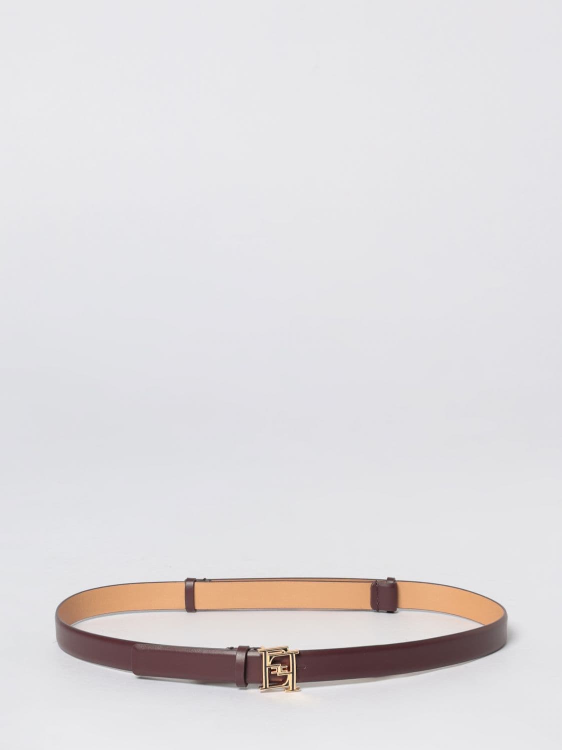 Elisabetta Franchi Belt Woman color Brown