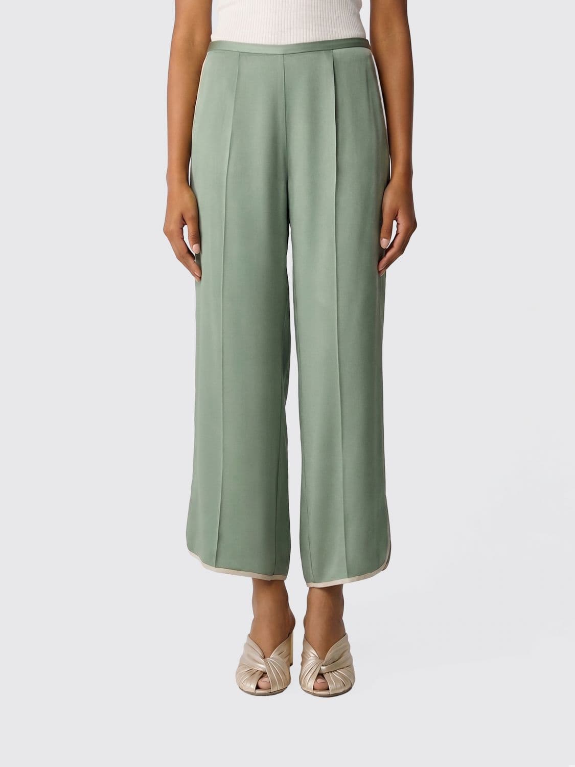 Forte Forte Pants Woman color Green
