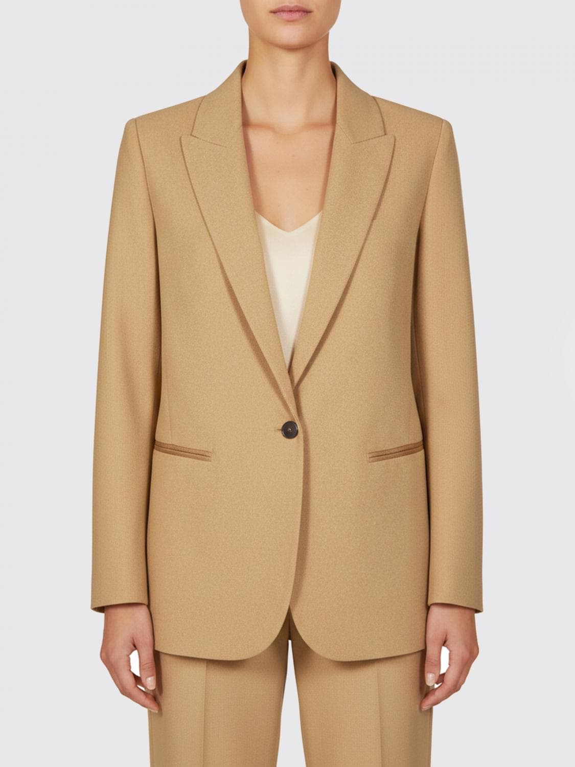 Forte Forte Jacket Woman color Beige