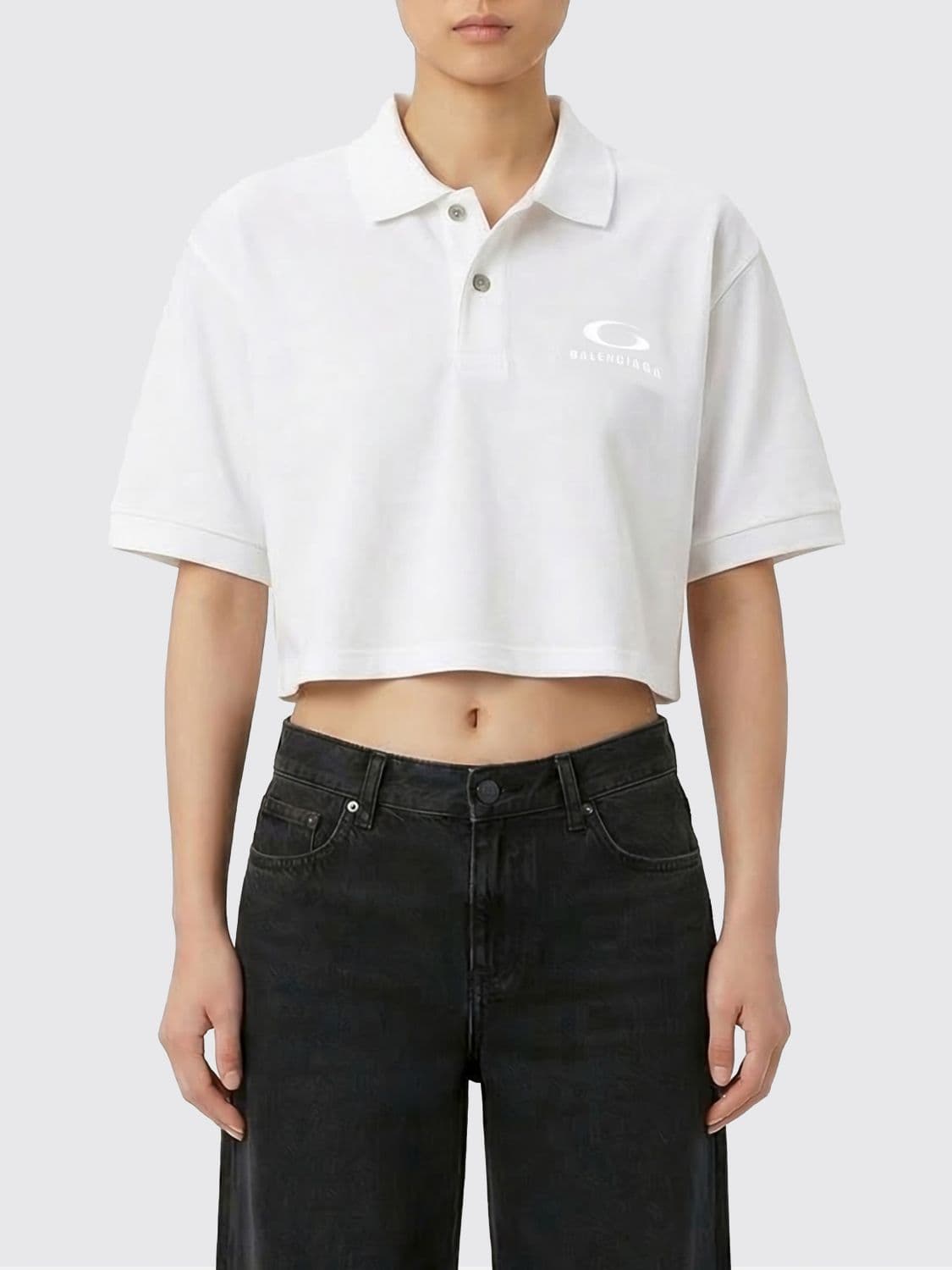 Balenciaga Polo Shirt Woman color White
