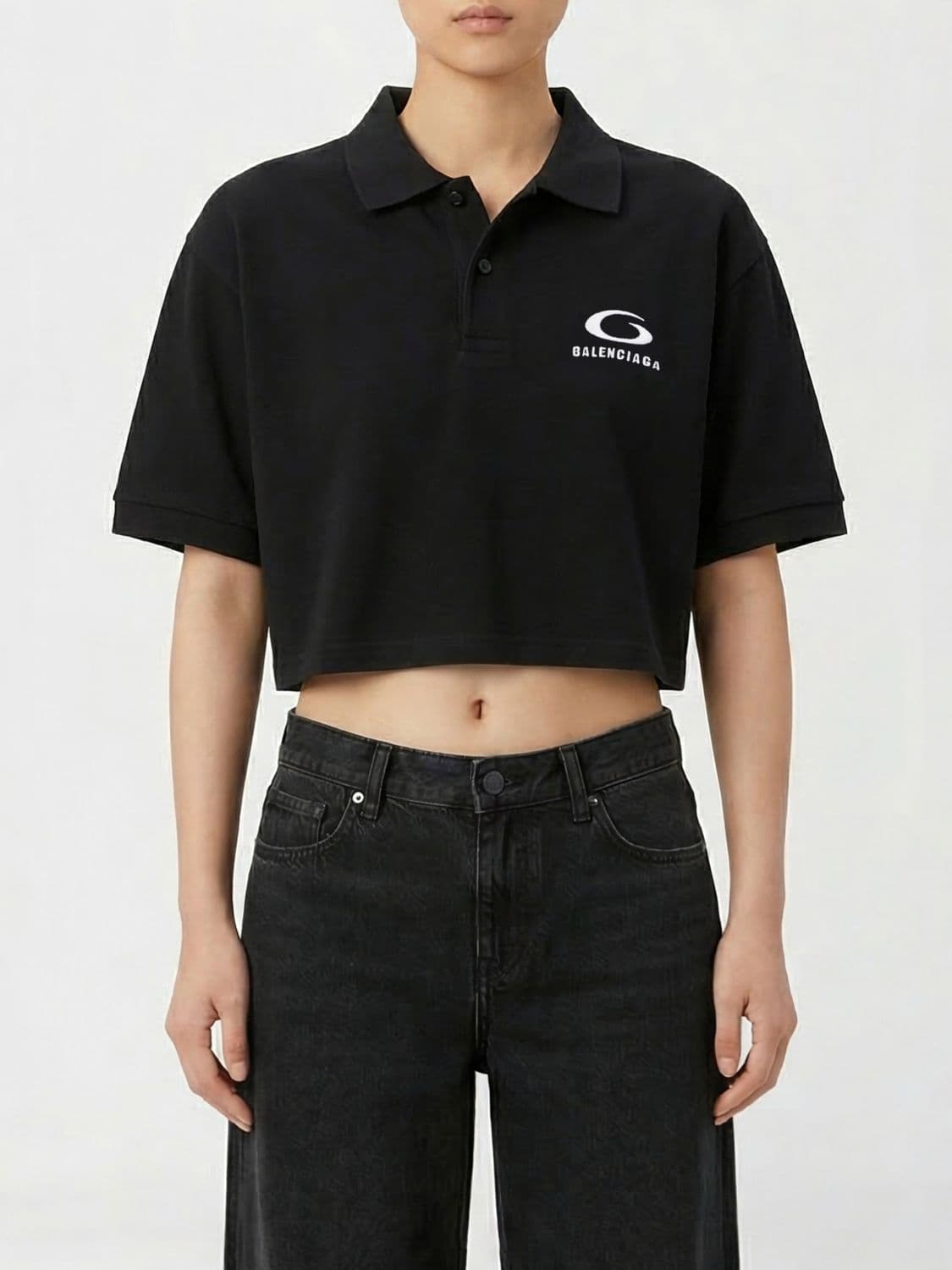 Balenciaga Polo Shirt Woman color Black