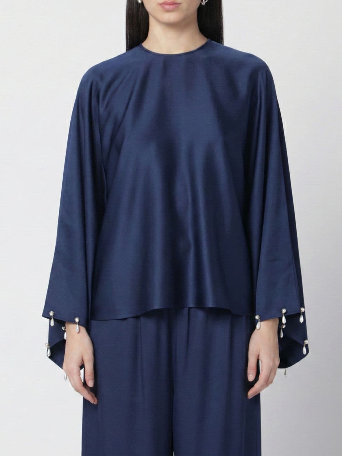 Stella Mccartney Top Woman color Blue · 40