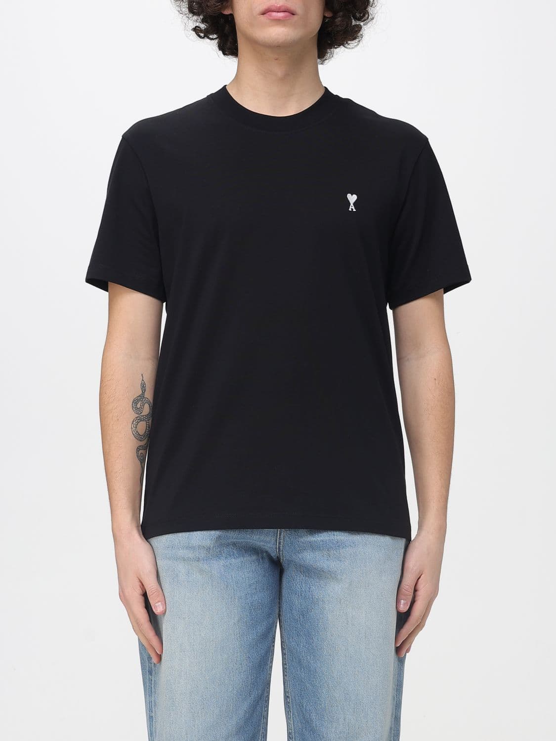 Ami Paris T-Shirt Men color Black