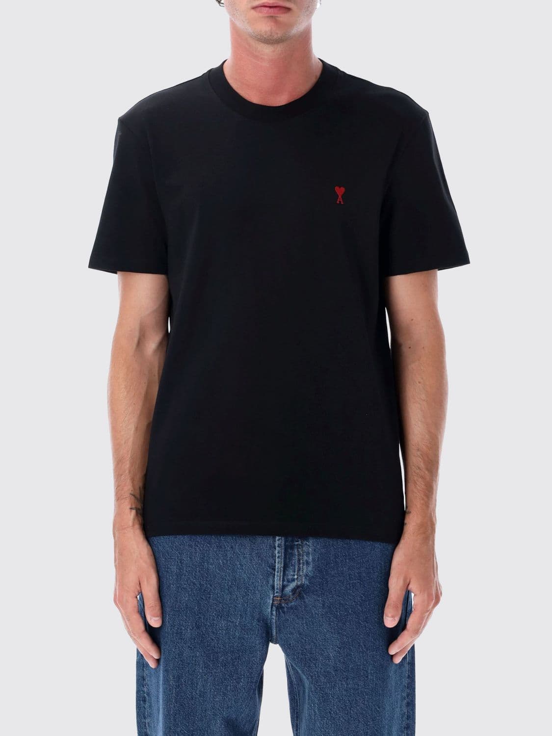 Ami Paris T-Shirt Men color Black