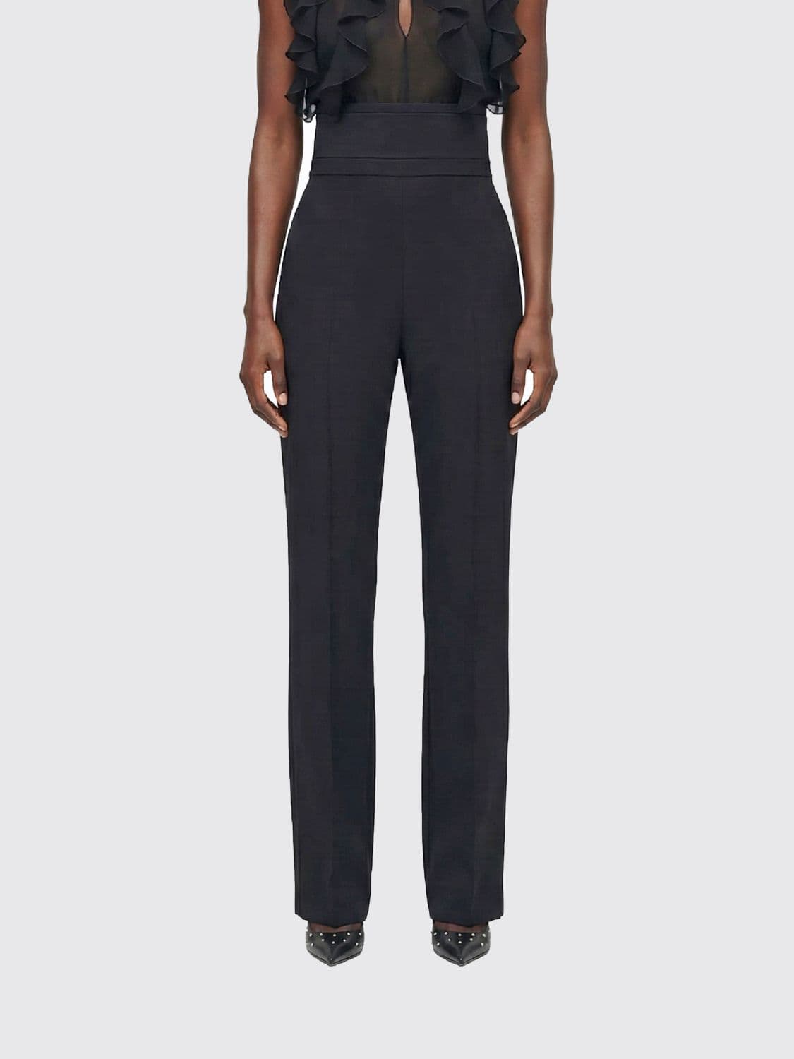 Mcqueen Pants Woman color Black