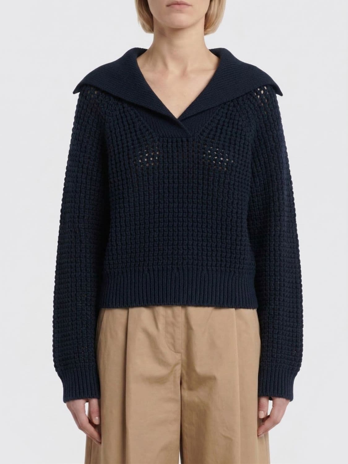 Brunello Cucinelli Sweater Woman color Ocean · S