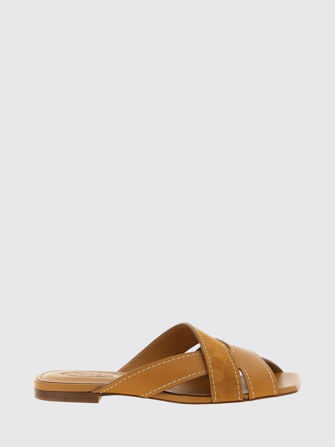 Tod's Heeled Sandal Woman color Beige