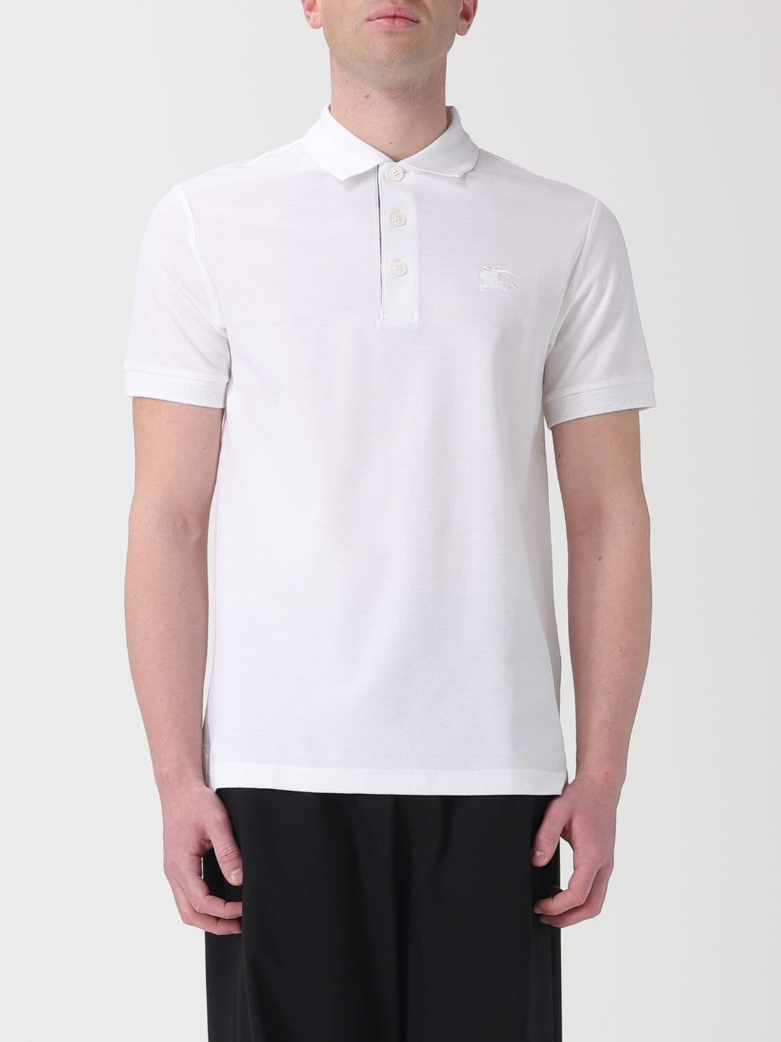 Burberry Polo Shirt Men color White