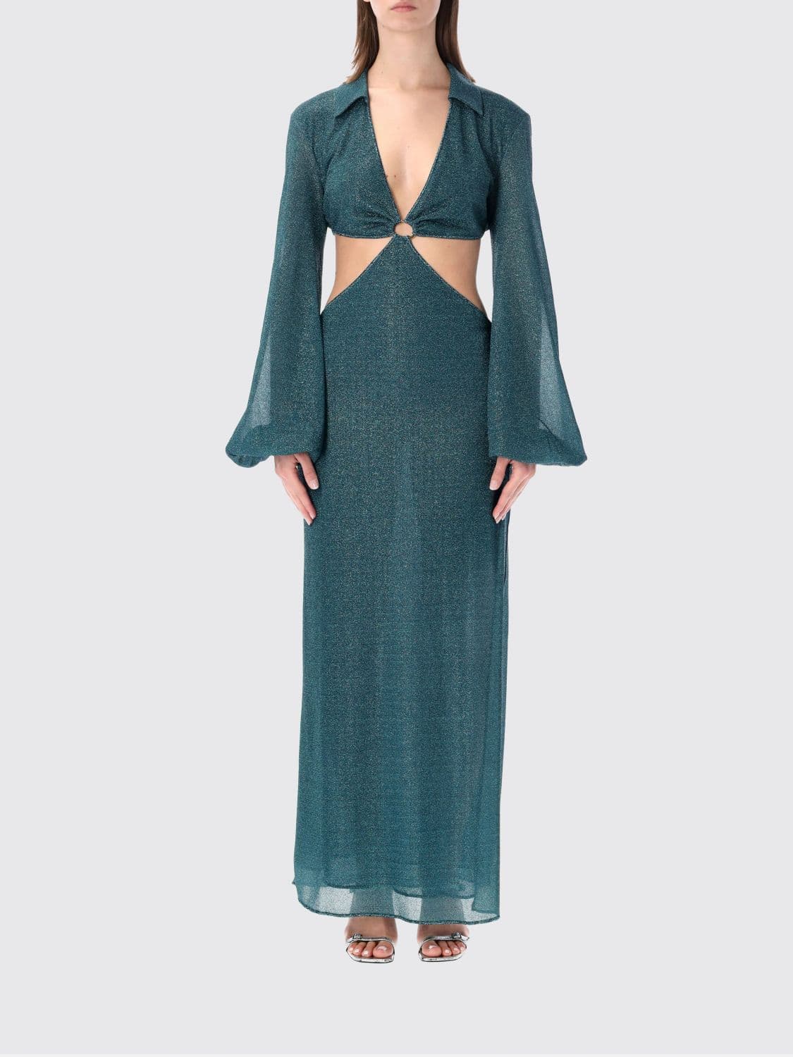 Oséree Dress Woman color Peacock
