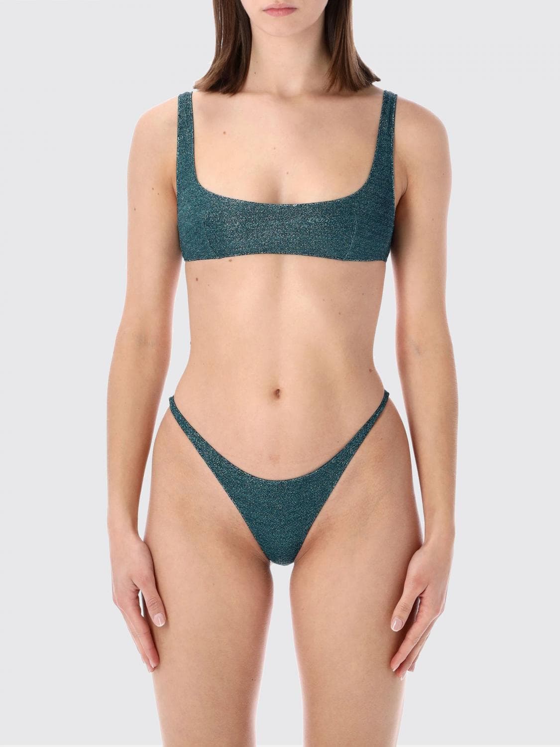Oséree Swimsuit Woman color Peacock