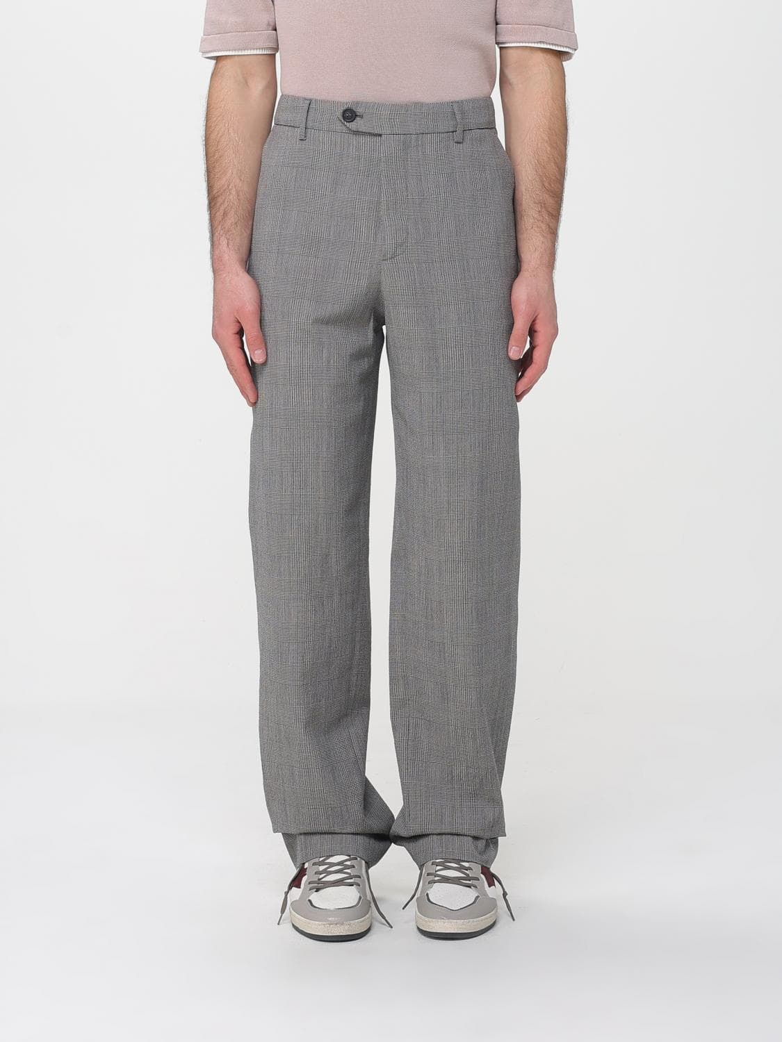Golden Goose Pants Men color Grey
