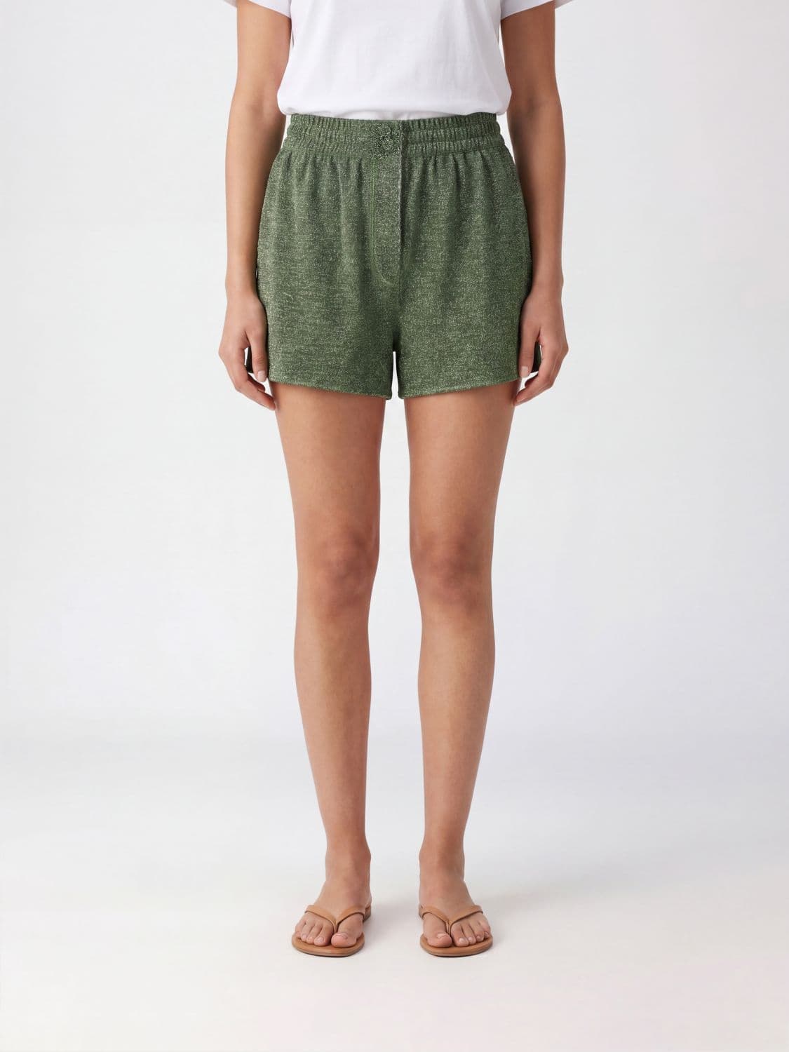 Oséree Shorts Woman color Green