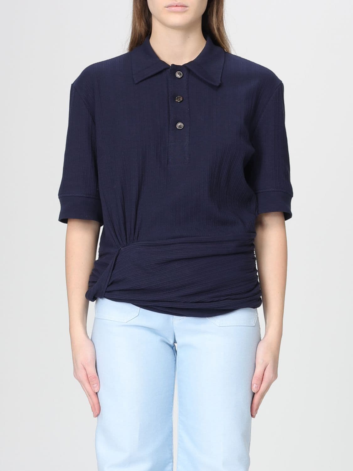 Victoria Victoria Beckham Polo Shirt Woman color White