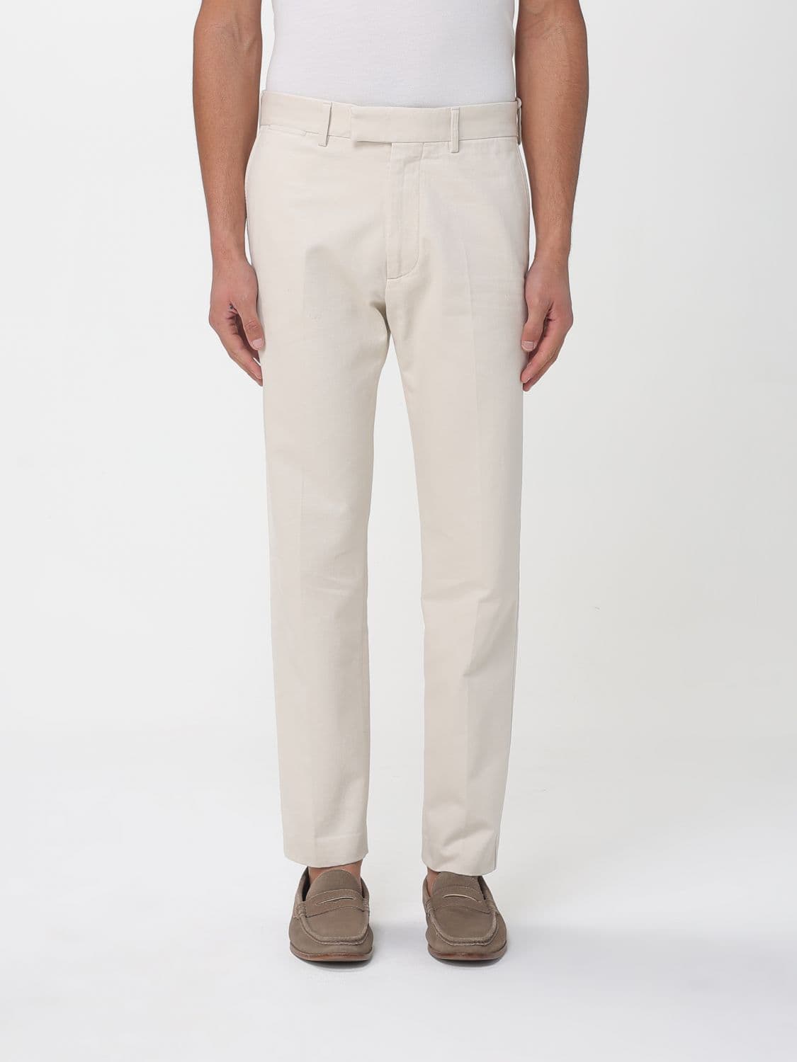 Tom Ford Pants Men color Ivory