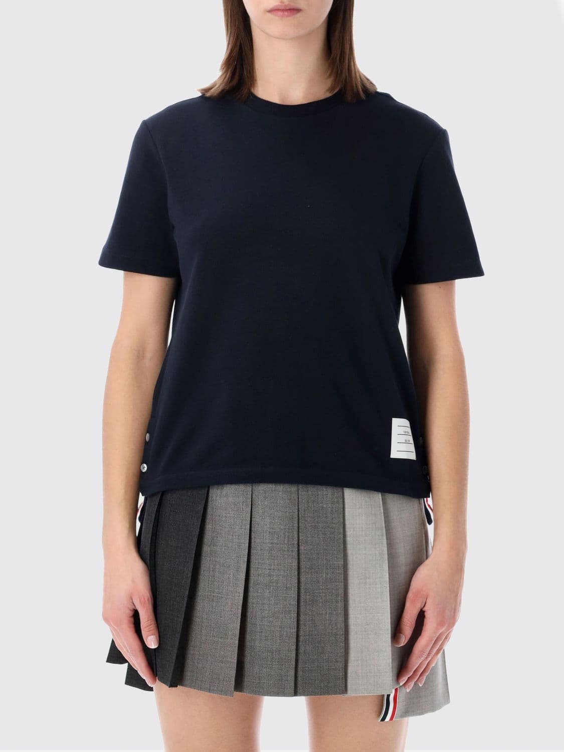 Thom Browne T-Shirt Woman color Blue · 36