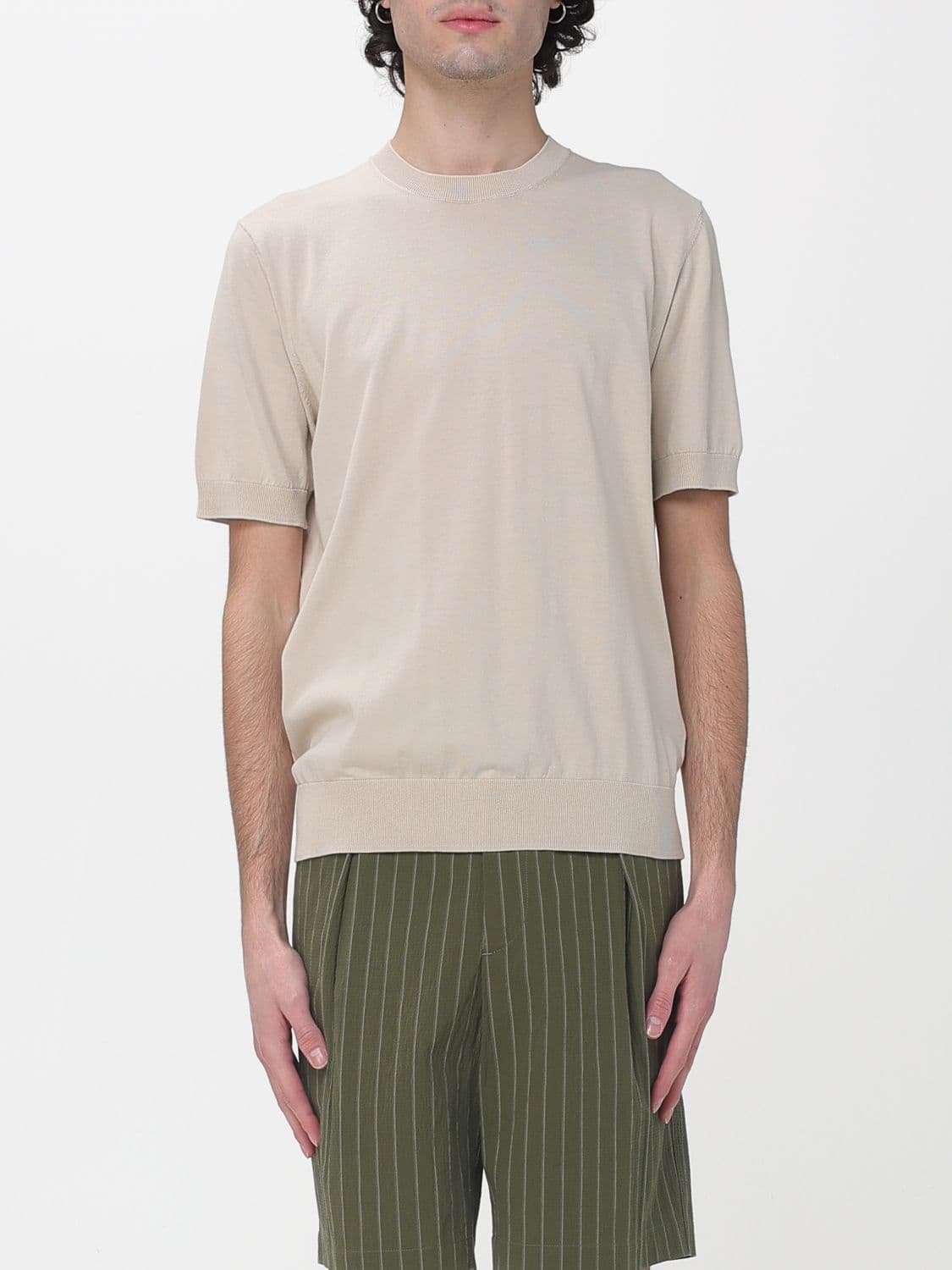 Paolo Pecora Sweater Men color Beige