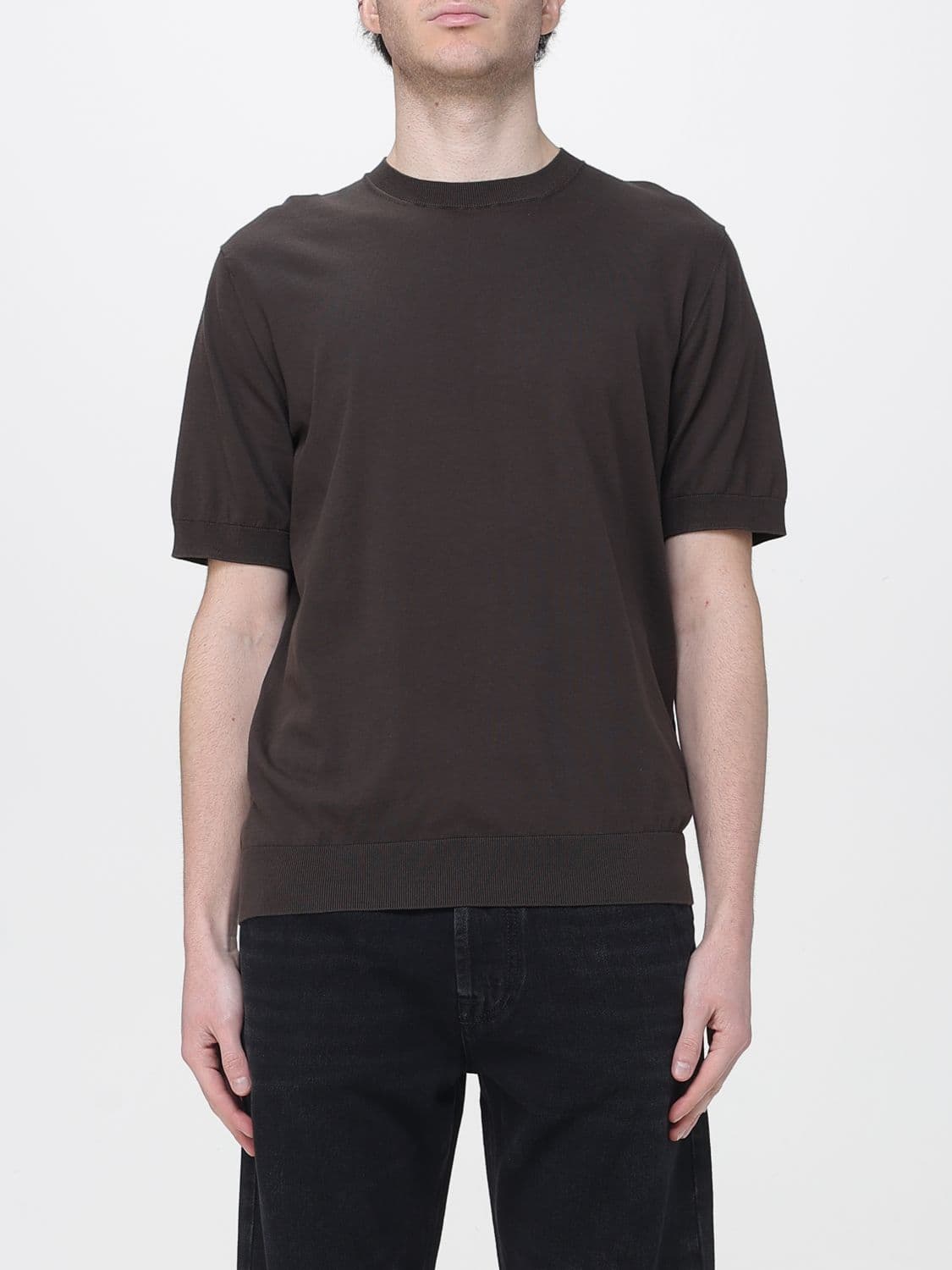 Paolo Pecora Sweater Men color Brown