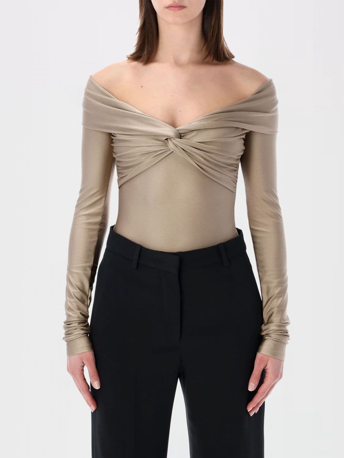 The Andamane Top Woman color Grey · S