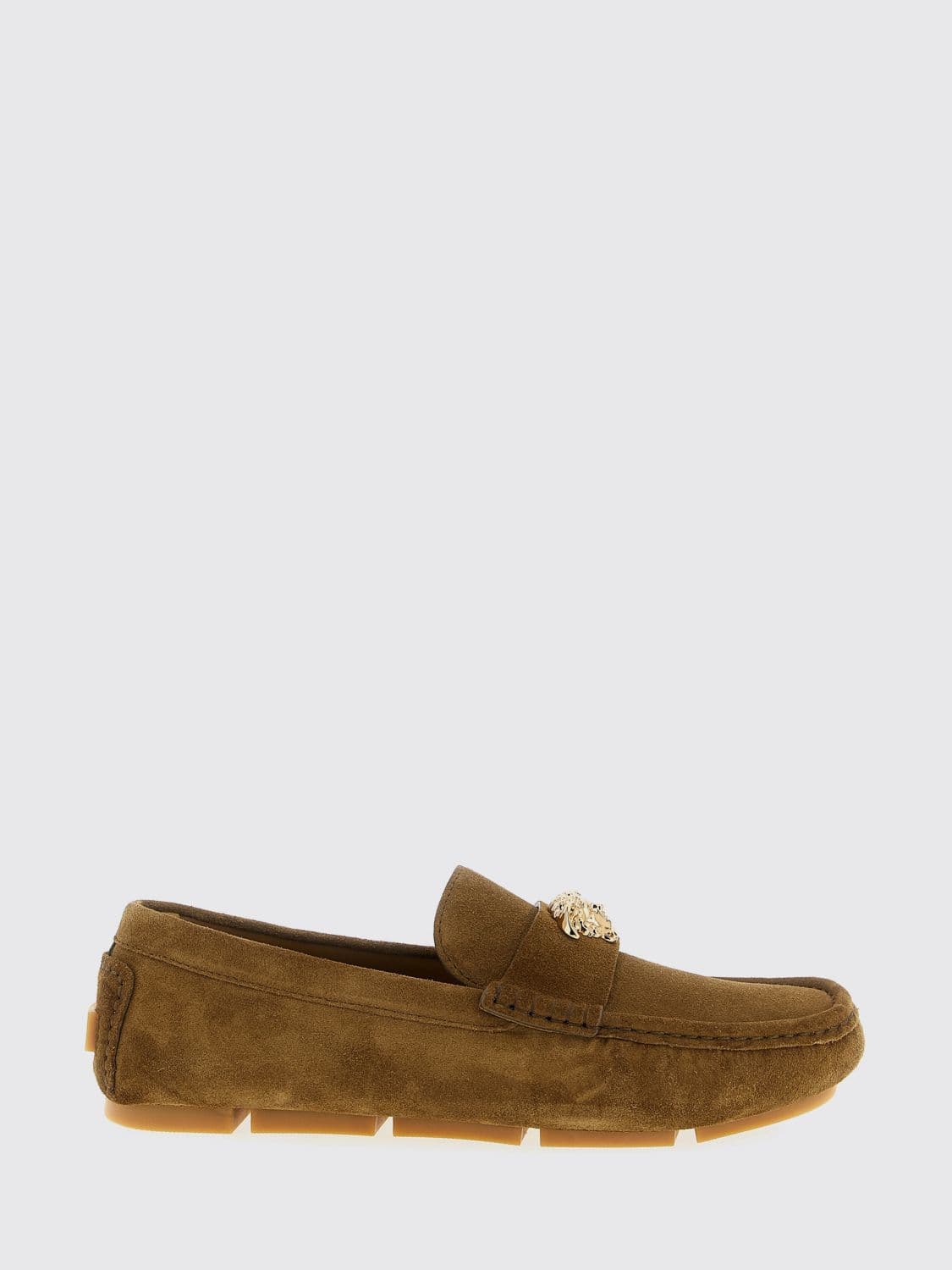 Versace Loafers Men color Brown