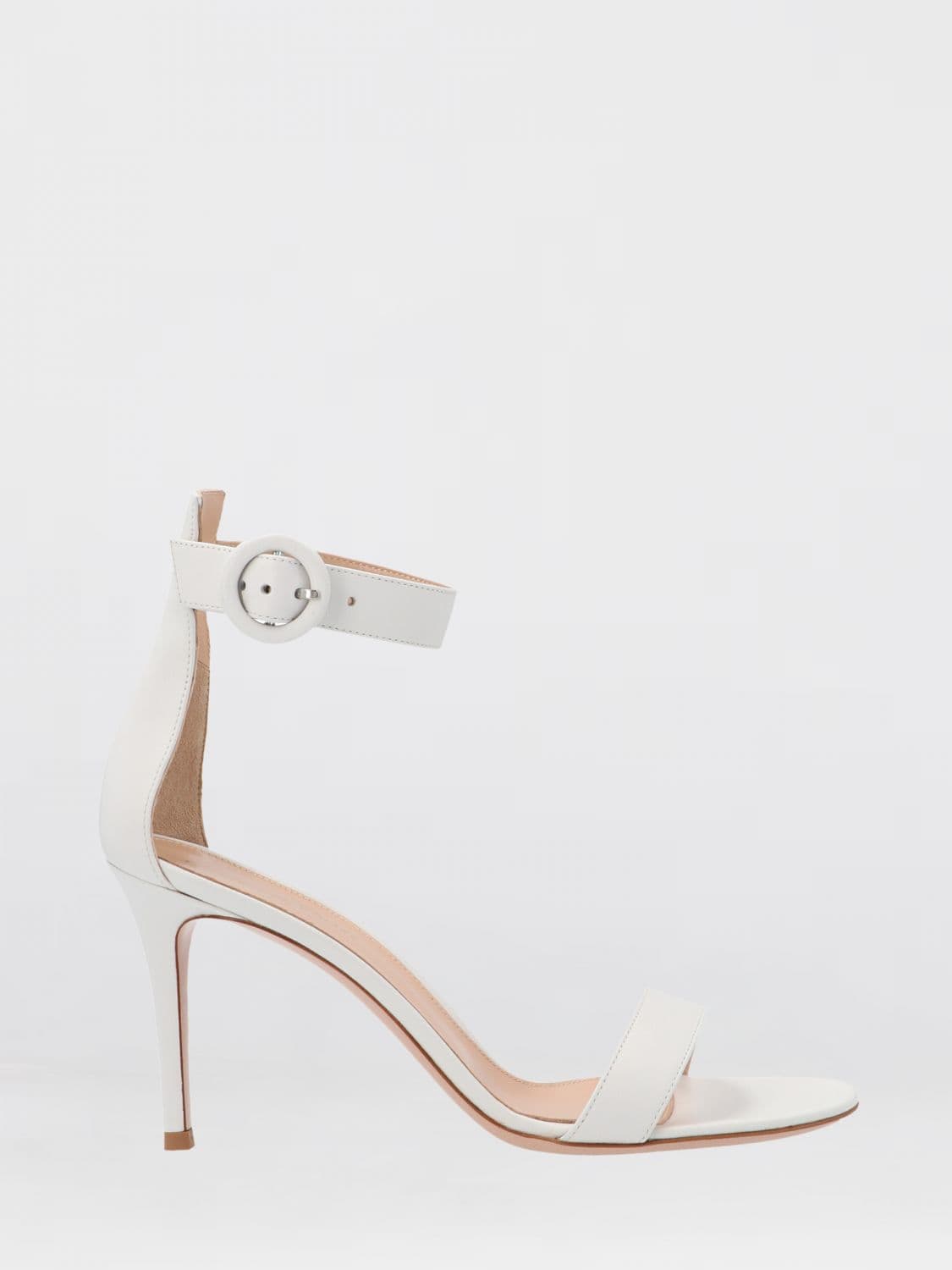 Gianvito Rossi Heeled Sandal Woman color White