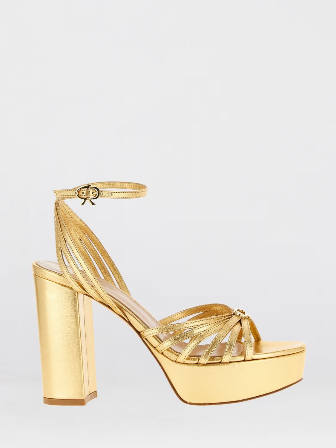 Gianvito Rossi Heeled Sandal Woman color Gold