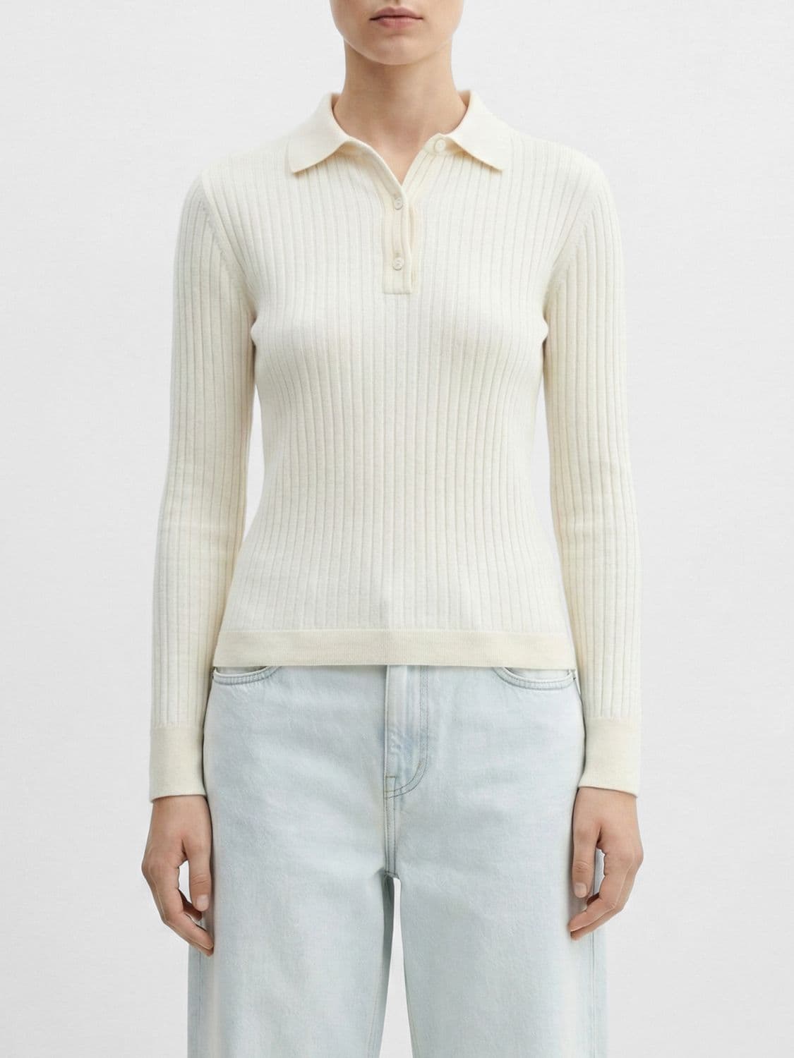 Max Mara Polo Shirt Woman color White