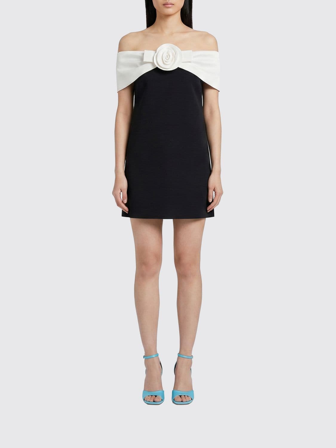 Self-Portrait Dress Woman color White