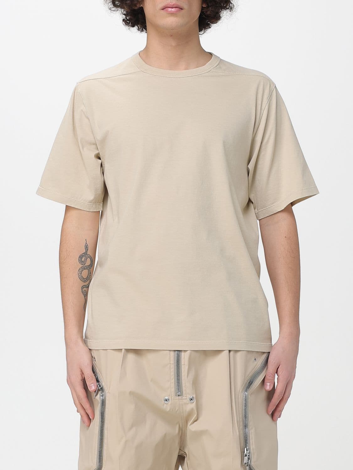 Rick Owens T-Shirt Men color Sand