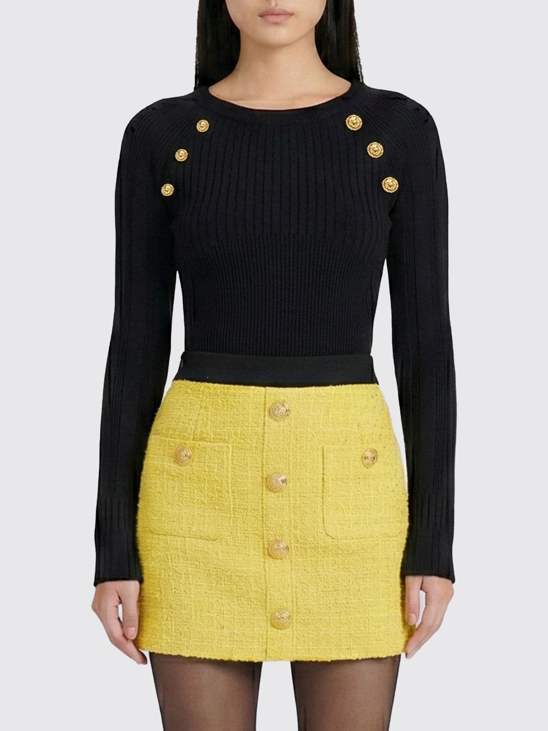 Balmain Sweater Woman color Black