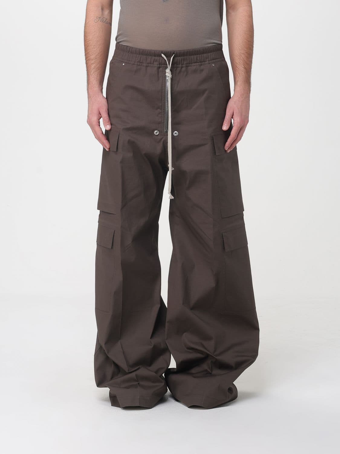 Rick Owens Pants Men color Brown