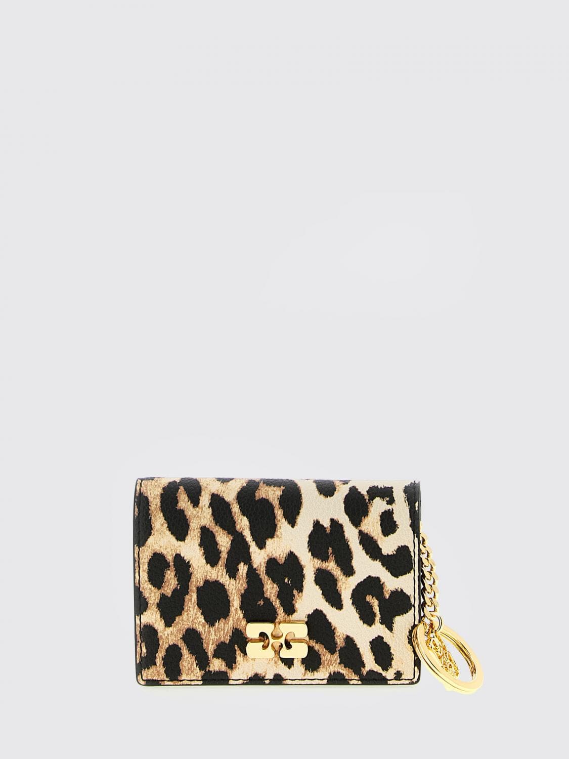 Ganni Wallet Woman color White · OS